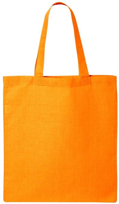 Am image of a Custom QTees Thin Economical Tote in Gold!
