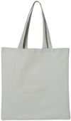 Am image of a Custom QTees Thin Economical Tote in Grey!