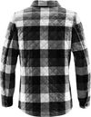 Am image of a Custom Stormtech Mens North Beach Shacket in Black/Dolphin!