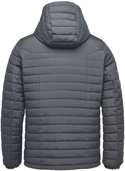 Am image of a Custom Stormtech Men's Nautilus Quilted Hoody in Dolphin!