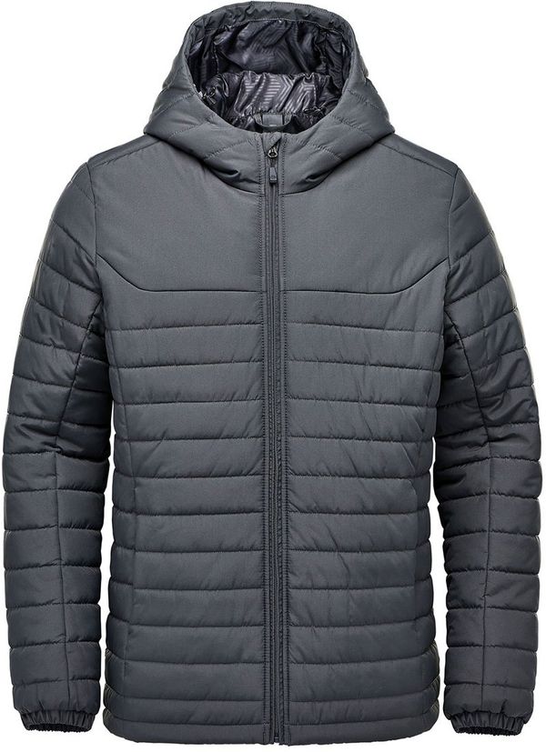 Am image of a Custom Stormtech Men's Nautilus Quilted Hoody in Dolphin!