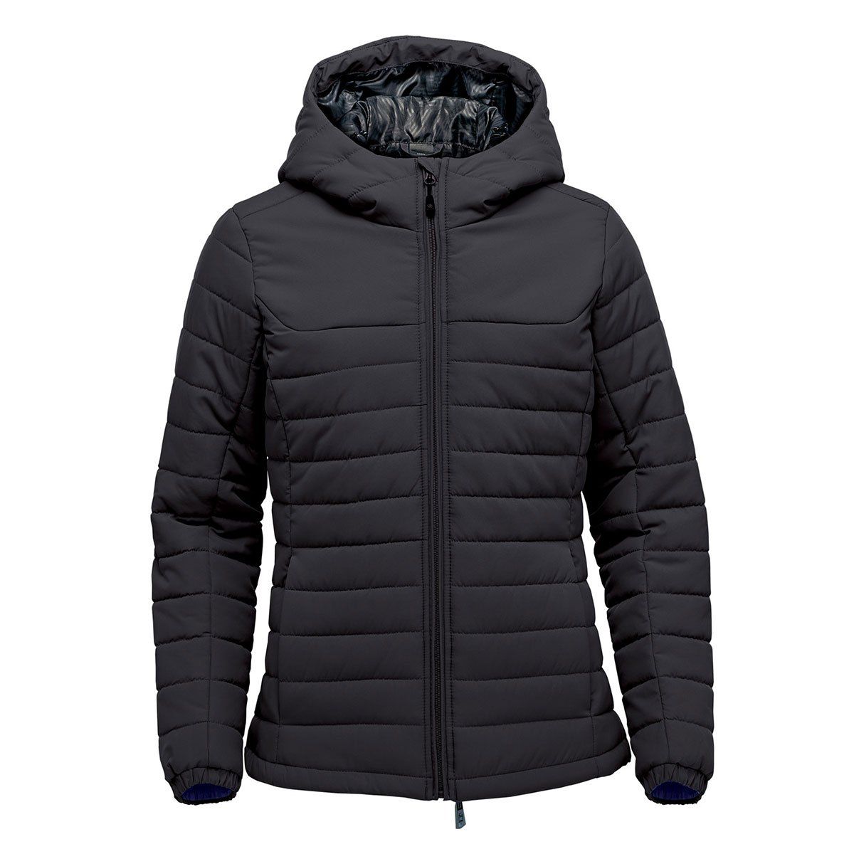 Stormtech Womens Nautilus Quilted Hoody in Black