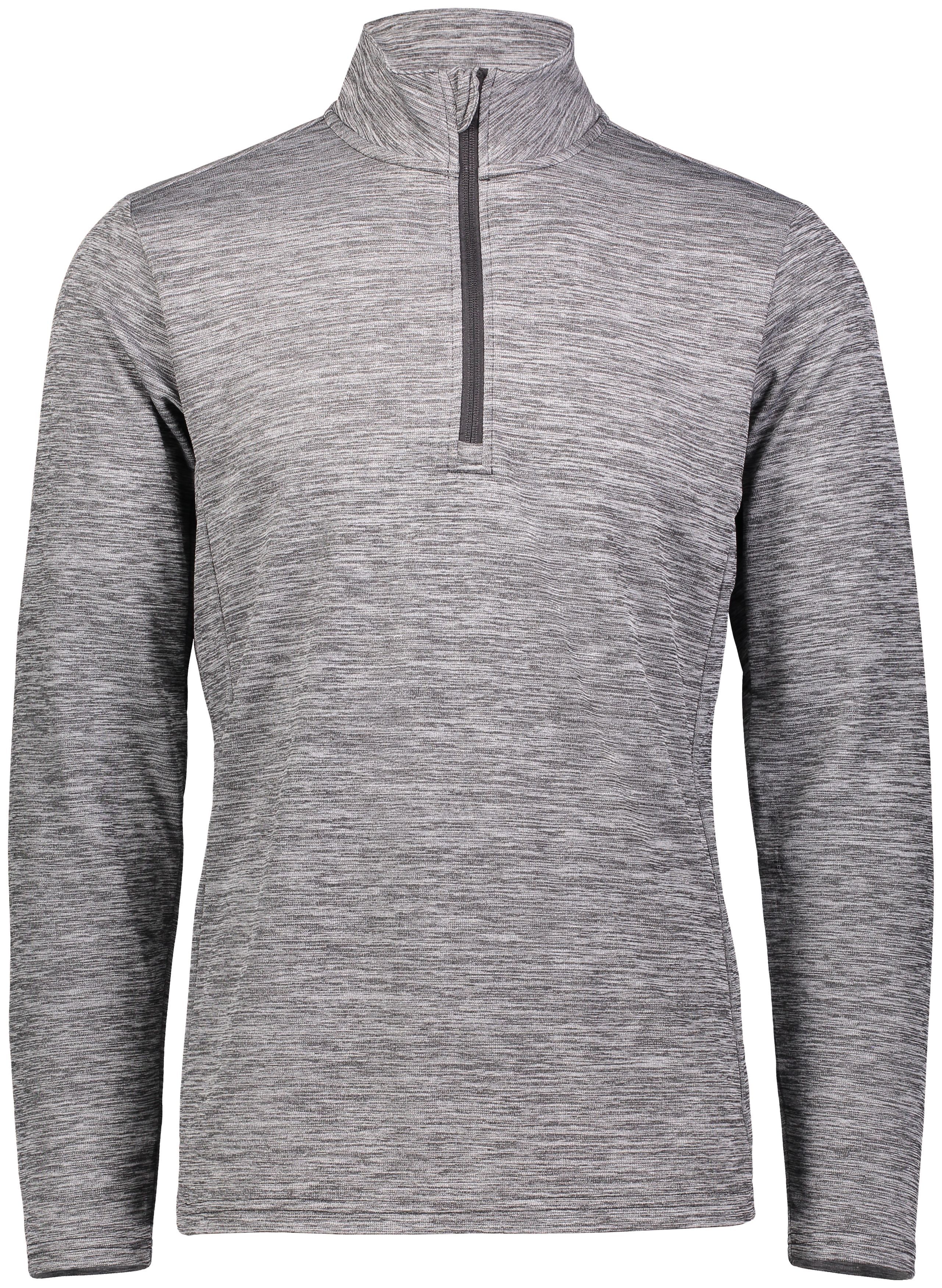 Russell Athletic Dri Power Lightweight Quarter Zip Pullover in Black