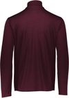 Am image of a Custom Russell Athletic Dri Power Lightweight Quarter Zip Pullover in Maroon!