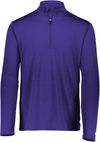 Am image of a Custom Russell Athletic Dri Power Lightweight Quarter Zip Pullover in Purple!