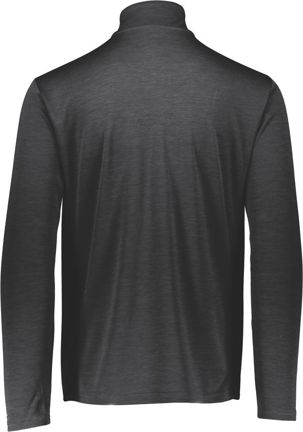 Am image of a Custom Russell Athletic Dri Power Lightweight Quarter Zip Pullover in Stealth!