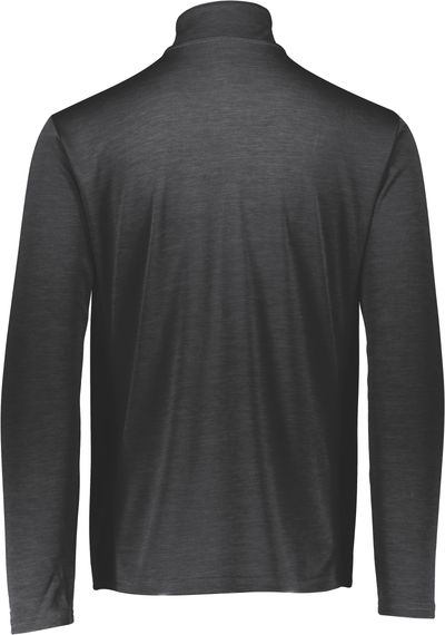 Am image of a Custom Russell Athletic Dri Power Lightweight Quarter Zip Pullover in Stealth!