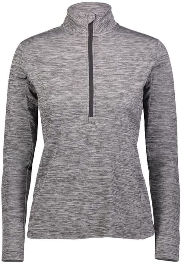 Am image of a Custom Russell Athletic Ladies Dri Power Lightweight Quarter Zip Pullover in Black!