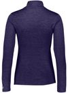 Am image of a Custom Russell Athletic Ladies Dri Power Lightweight Quarter Zip Pullover in Purple!
