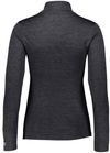 Am image of a Custom Russell Athletic Ladies Dri Power Lightweight Quarter Zip Pullover in Stealth!