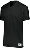Am image of a Custom Russell Athletic Solid Flag Football Jersey in Black!