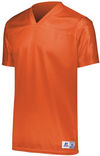 Am image of a Custom Russell Athletic Solid Flag Football Jersey in Burnt Orange!