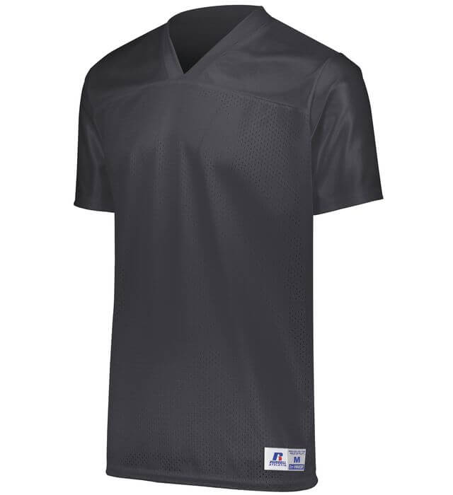 Russell Athletic Solid Flag Football Jersey in Stealth
