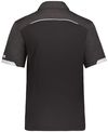 Am image of a Custom Russell Legend Polo in Black!