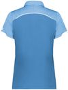 Am image of a Custom Russell Athletic Ladies Legend Polo in Columbia Blue!