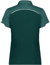 Am image of a Custom Russell Athletic Ladies Legend Polo in Dark Green!