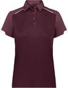 Am image of a Custom Russell Athletic Ladies Legend Polo in Maroon!