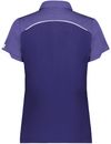 Am image of a Custom Russell Athletic Ladies Legend Polo in Purple!