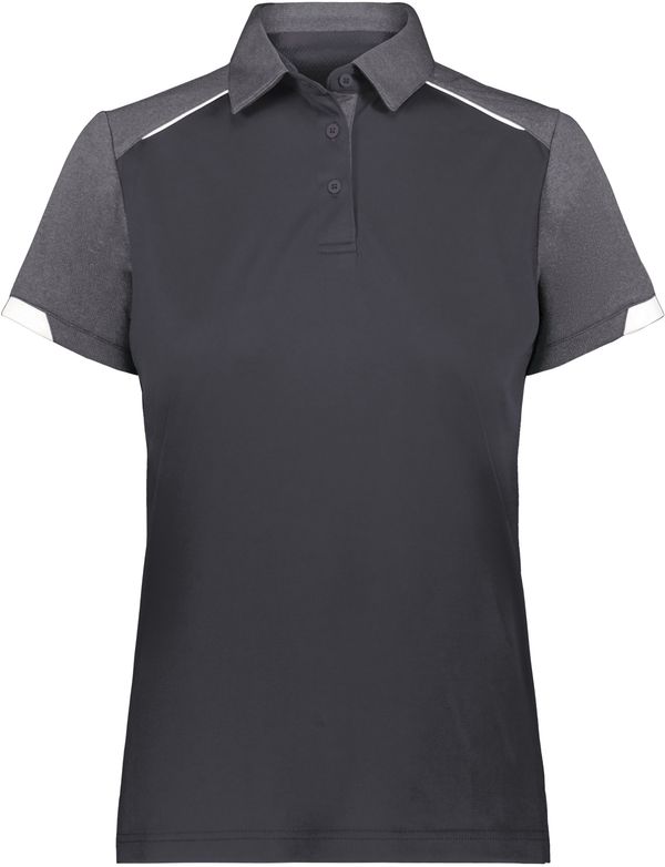 Am image of a Custom Russell Athletic Ladies Legend Polo in Stealth!