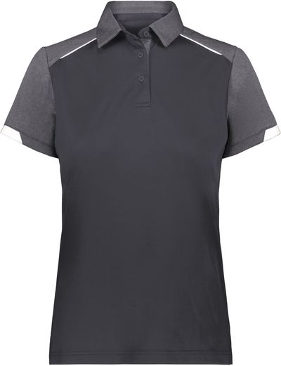 Am image of a Custom Russell Athletic Ladies Legend Polo in Stealth!