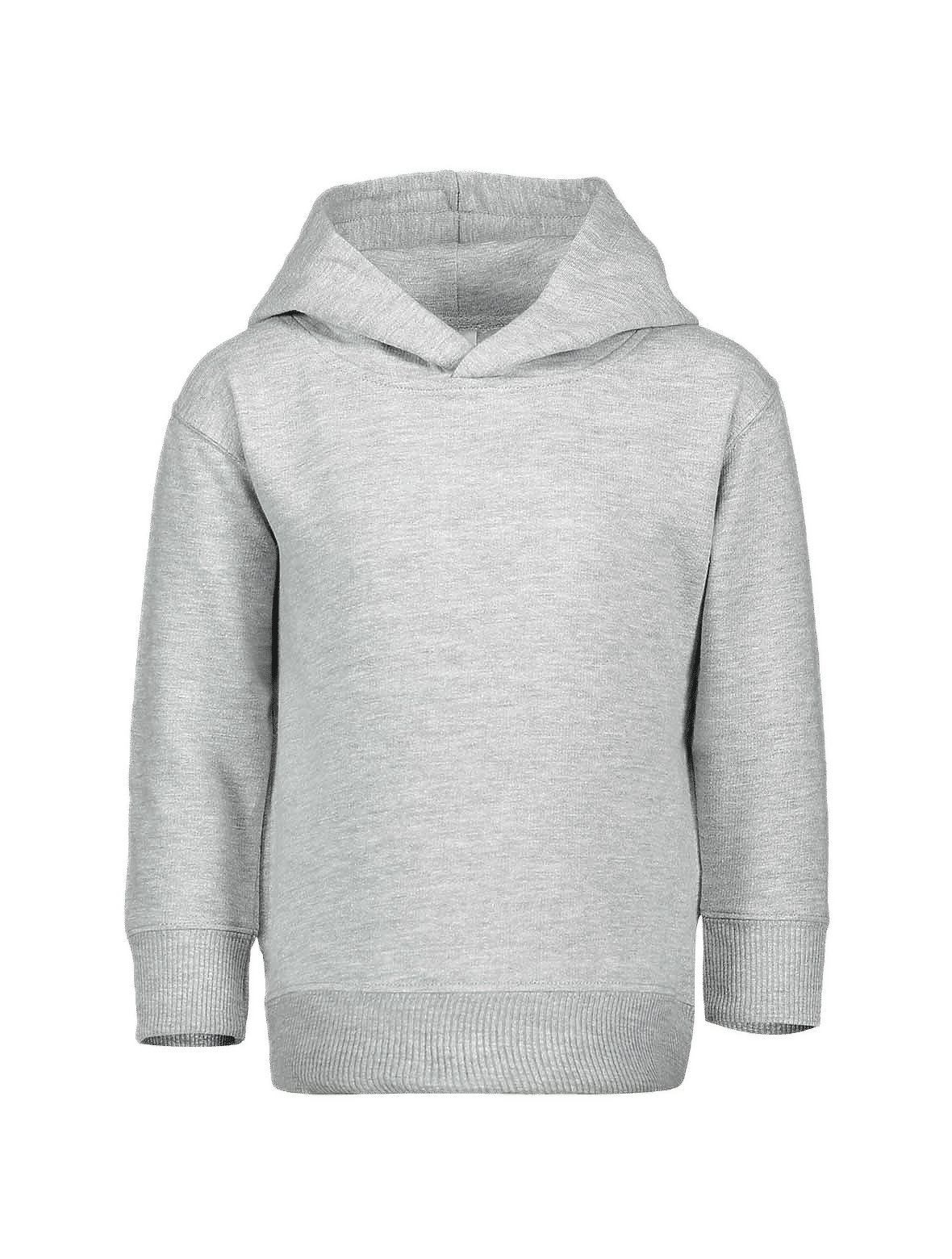 Rabbit Skins Toddler Pullover Fleece Hoodie in Heather