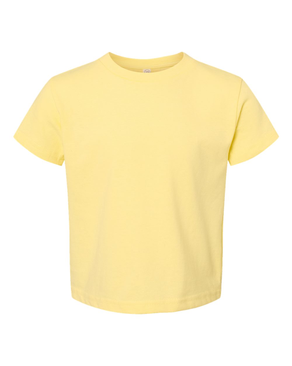 Rabbit Skins Cotton Jersey T Shirt in Banana