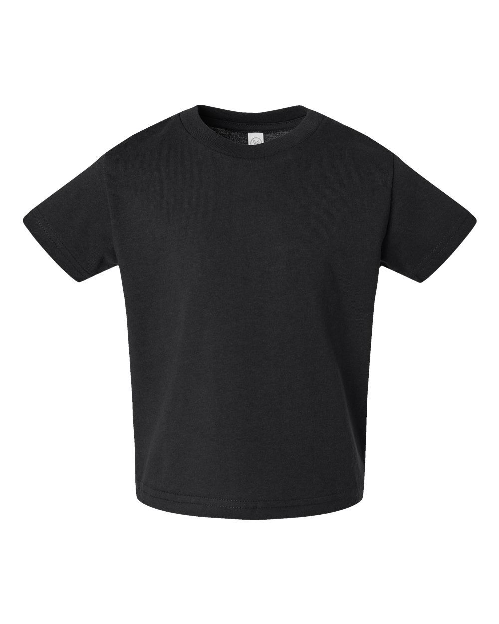 Rabbit Skins Cotton Jersey T Shirt in Black