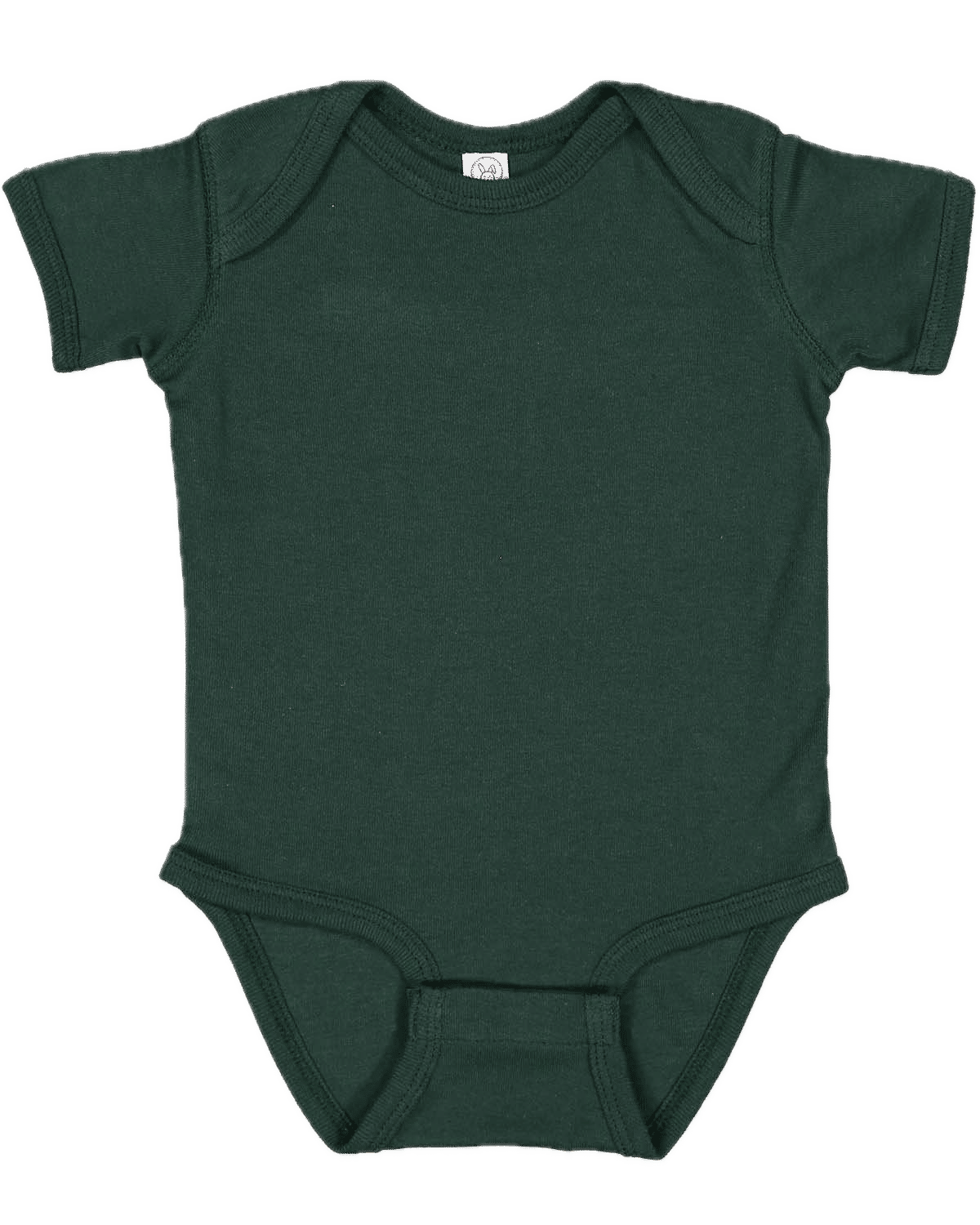 Rabbit Skins Infant Baby Rib Bodysuit in Forest