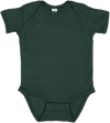 Am image of a Custom Rabbit Skins Infant Baby Rib Bodysuit in Forest!