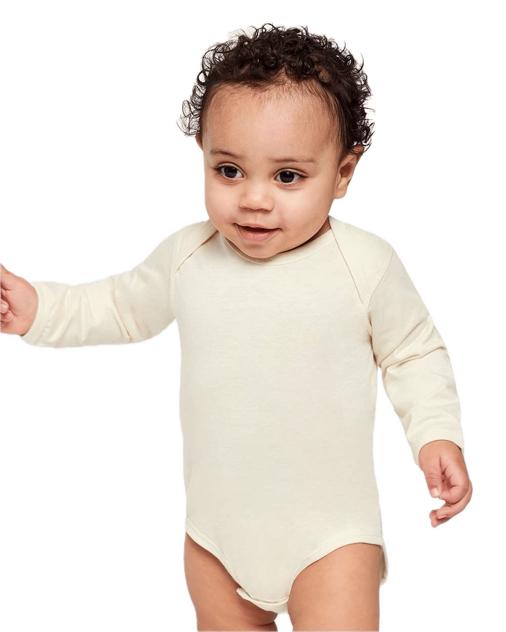 Rabbit Skins Infant Fine Jersey Long Sleeve Body Suit