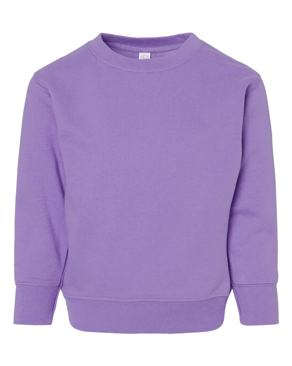 Rabbit Skins Toddler Fleece Crewneck Sweatshirt in Lavender