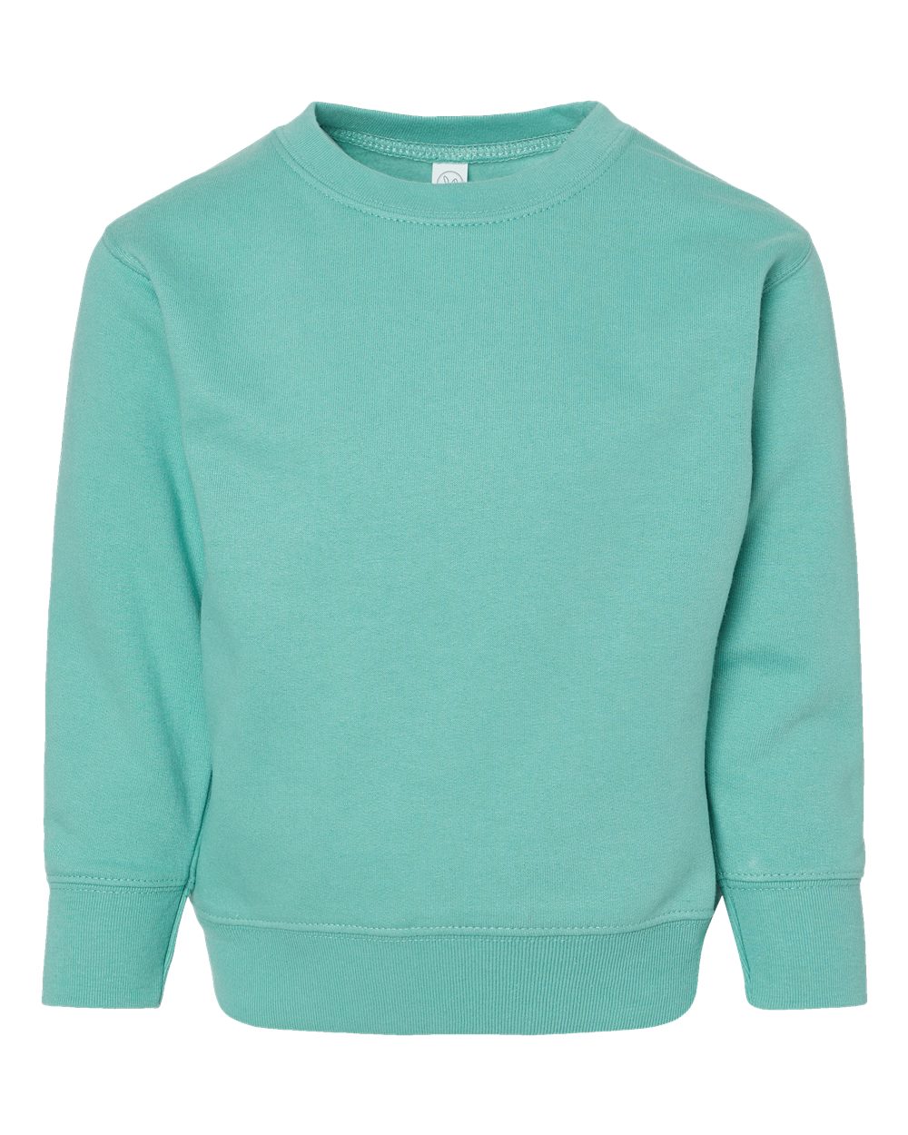 Rabbit Skins Toddler Fleece Crewneck Sweatshirt in Saltwater