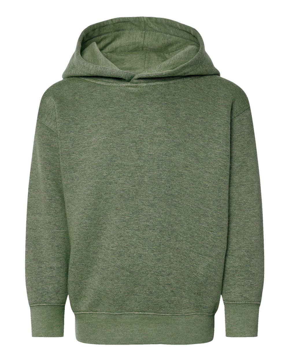 Rabbit Skins Toddler Pullover Fleece Hoodie in Bamboo Blackout