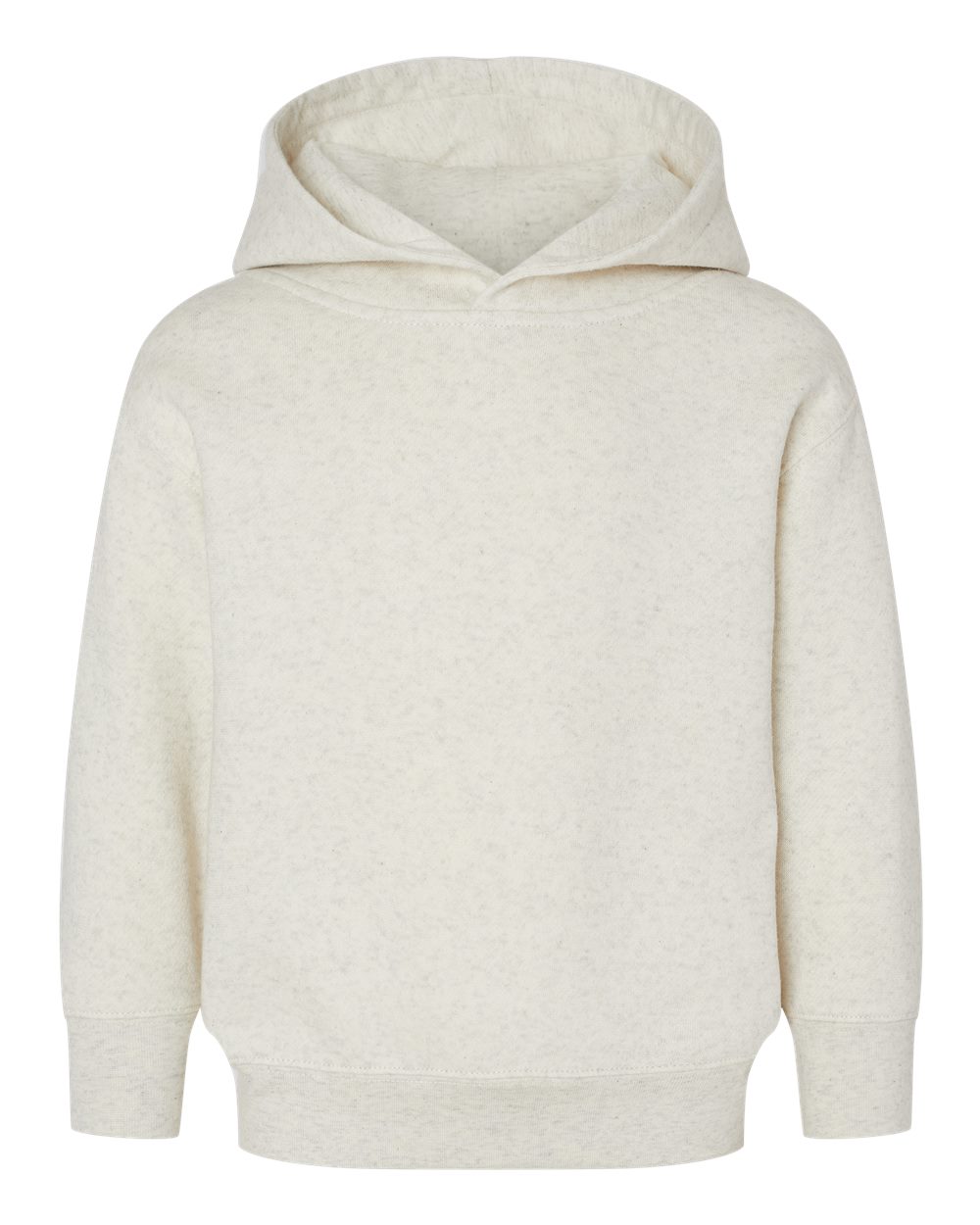 Rabbit Skins Toddler Pullover Fleece Hoodie in Natural Heather
