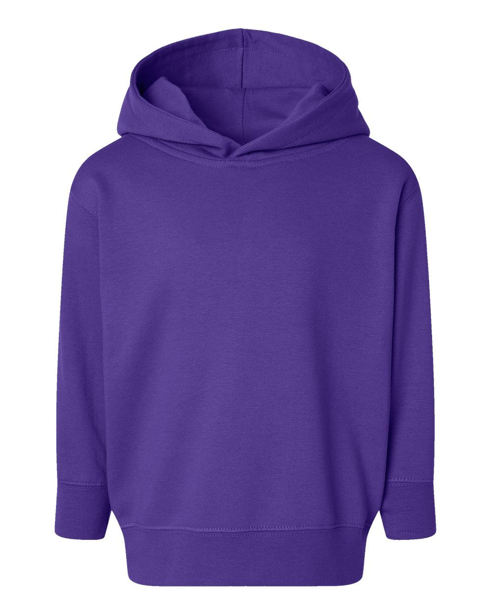 Rabbit Skins Toddler Pullover Fleece Hoodie in Purple