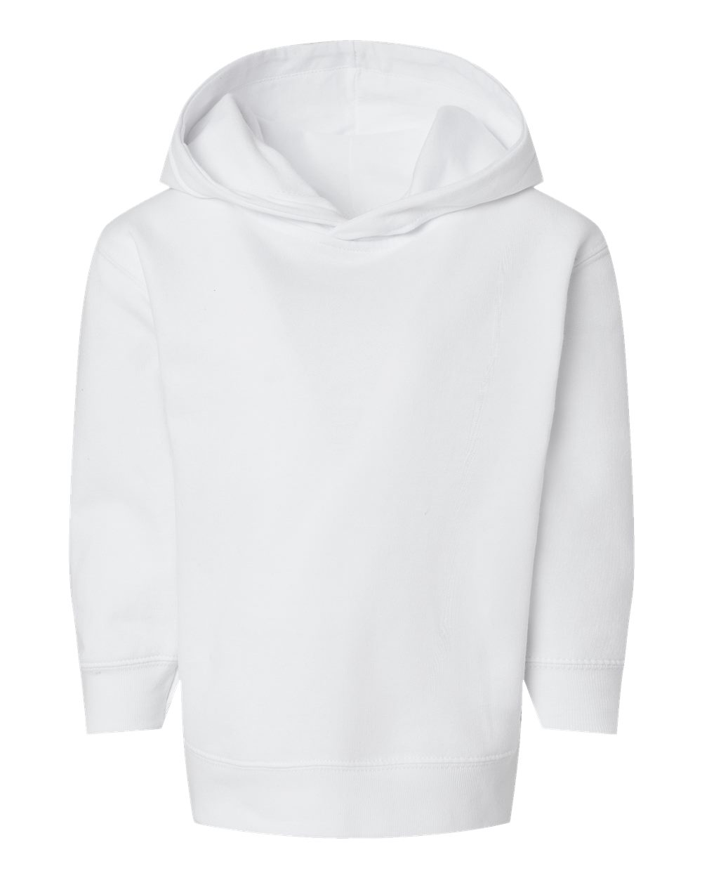 Rabbit Skins Toddler Pullover Fleece Hoodie in White