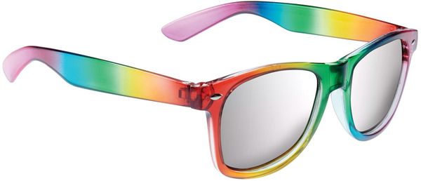An image of a Custom Rainbow Sun Ray Sunglasses!