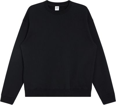Am image of a Custom Made Blanks Recess Crewneck in Phantom Black!