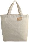 An image of a Custom Recycled 5oz Cotton Twill Grocery Tote in Natural!