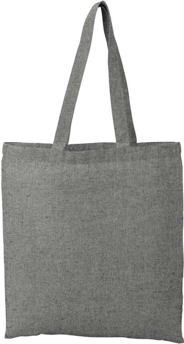 An image of a Custom Recycled 5oz Cotton Twill Tote in Black!