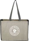 An image of a Custom Recycled Cotton Contrast Side Shopper Tote!