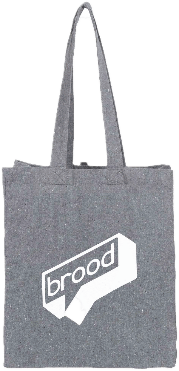 An image of a Custom Recycled Cotton Grocery Tote!