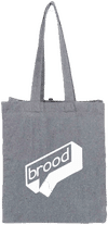 An image of a Custom Recycled Cotton Grocery Tote!