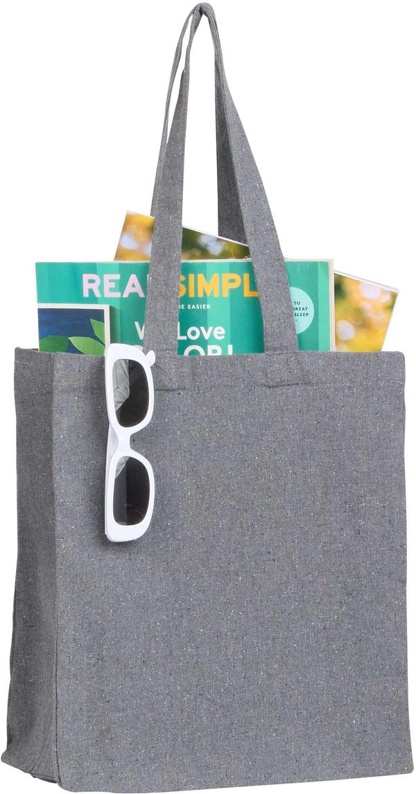 An image of a Custom Recycled Cotton Grocery Tote!