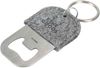 An image of a Custom Recycled Felt Bottle Opener!