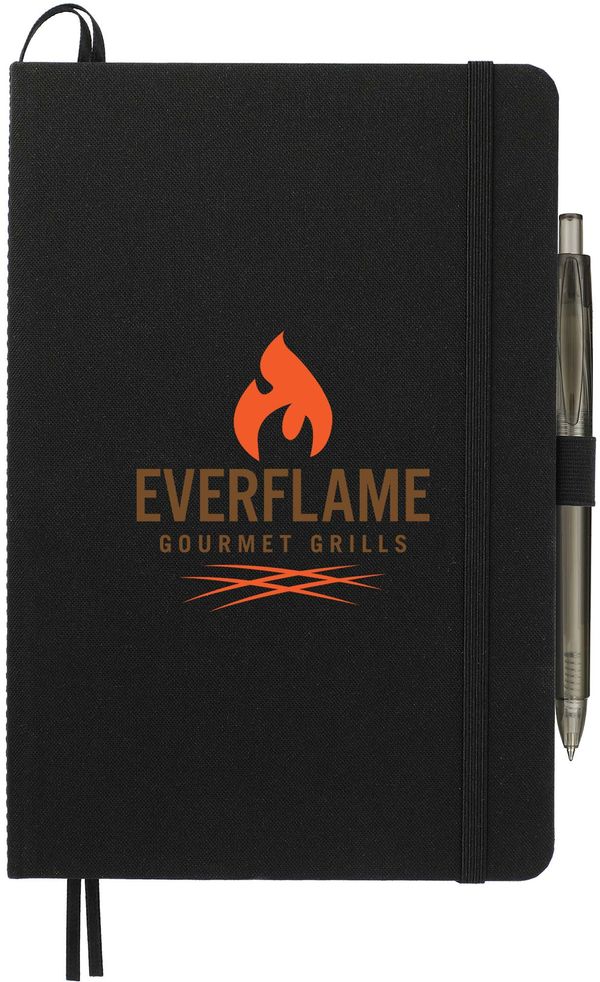 An image of a Custom Recycled Marine Bound JournalBook Set!