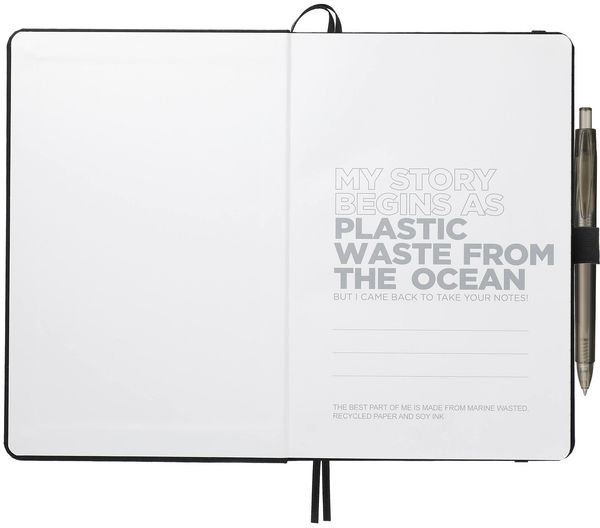 An image of a Custom Recycled Marine Bound JournalBook Set!