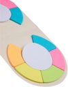 An image of a Custom Recycled Milk Carton Round Sticky Notes Pad!