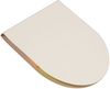 An image of a Custom Recycled Milk Carton Round Sticky Notes Pad!