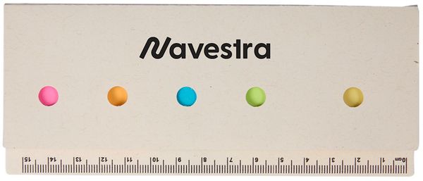 An image of a Custom Recycled Milk Carton Sticky Notes and Ruler Pad!